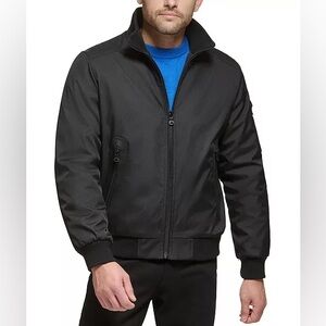 NWT Calvin Klein Men's Classic Zip-Front Ripstop Bomber Jacket Size Medium
